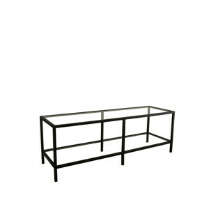 KALUNE DESIGN Kovový TV stolek GLAMP černý 552NOS2219