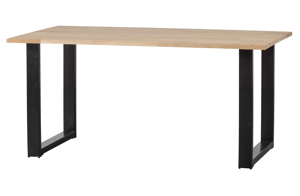 WOOOD Jídelní stůl TABLO dub 160x90 cm nohy U 376014-U