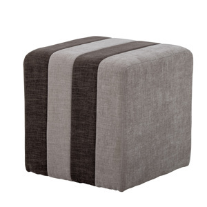 BLOOMINGVILLE Designový pouf FLINT hnědý 82055511