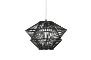 BePureHome Závěsné světlo BAMBOO černé 801087-Z