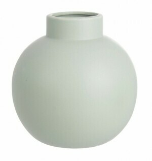 BIZZOTTO Porcelánová váza ALTHEA 16cm šedá 0503227