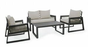 BIZZOTTO Zahradní sestava CAPTIVA antracit 0662596