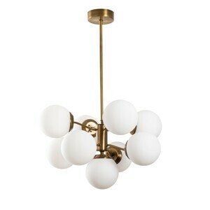 OPVIQ Závěsné osvětlení MUDONI mosaz 70 cm 536NTD1129