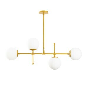 OPVIQ Závěsné osvětlení MUDONI mosaz 98 cm 892OPV1809