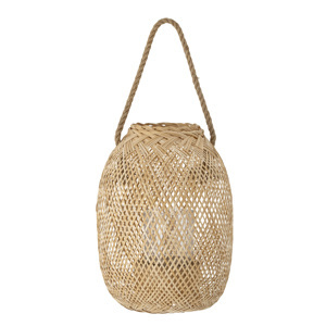 BLOOMINGVILLE Bambusová lucerna MUSU 30cm 82057275