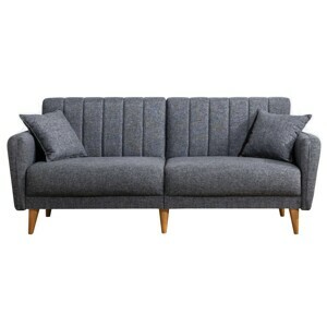 Atelier del sofa Rozkládací pohovka AQUA tmavě šedá 202 cm 867UNQ1315