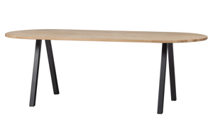 WOOOD Jídelní stůl TABLO oval dub "S" 220x90 cm 376030-N