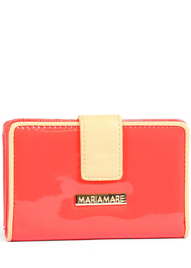 Červená lakovaná peněženka MARIA MARE - červená - 100% ekologická kůže