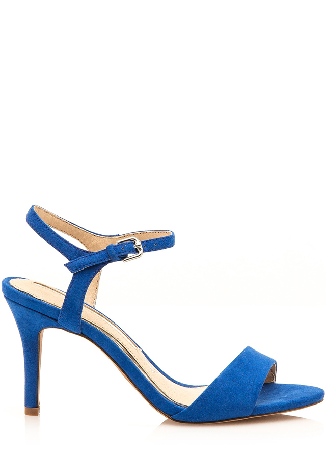 Modré sandály na jehlovém podpatku Maria Mare 41