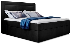 Boxspring KORBELA 18 160x200, černá látka