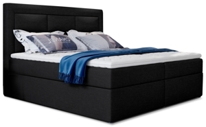 Boxspring KORBELA 20 180x200, černá látka