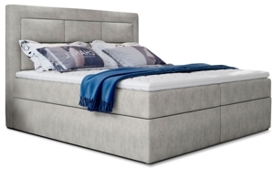 Boxspring KORBELA 02 140x200, béžová látka