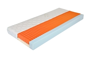 Matrace DERMES 200x90 cm s potahem aloe vera, výška 14 cm