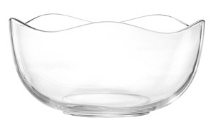 Skleněná miska 26 cm Wave