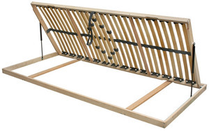 Výklopný lamelový rošt z levé strany Star kombi L 90x200 cm