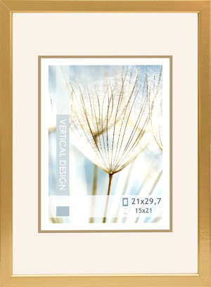 Fotorámeček Giulia 21x29,7 cm, zlatý