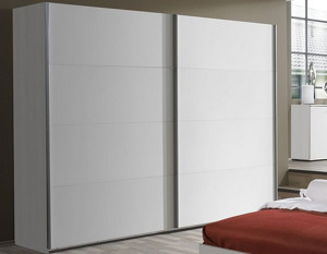 Šatní skříň Easy Plus, 225 cm, bílá