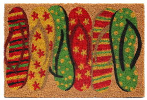 Rohožka Letní žabky 40x60 cm, barevná