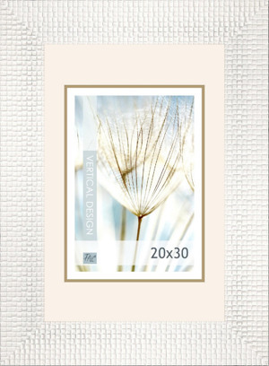Fotorámeček Glamour 20x30 cm, bílý