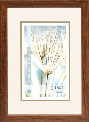 Fotorámeček Giulia 15x21 cm, přírodní tmavá