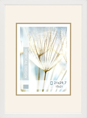 Fotorámeček Giulia 21x29,7 cm, bílý