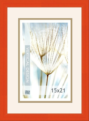 Fotorámeček Giulia 15x21 cm, oranžový