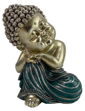 Dekorační soška Buddha, 15 cm