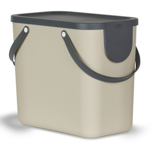 Odpadkový koš Albula 25 l, cappuccino