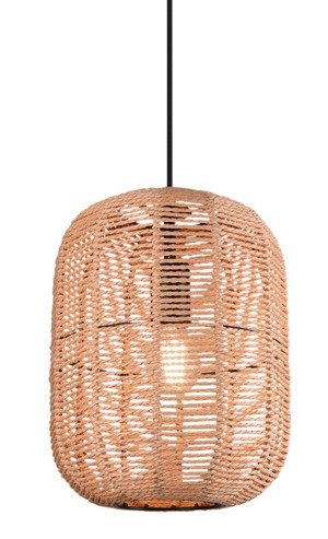 Lustr Runa, sisal/kov