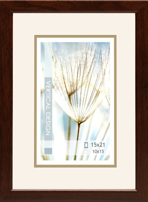 Fotorámeček Giulia 15x21 cm, hnědý