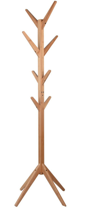 Dřevěný stojací věšák Bamboo