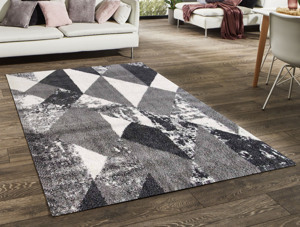 Koberec Domino 120x170 cm, šedý
