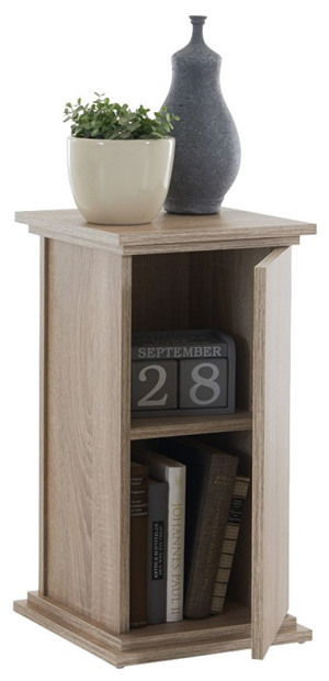Skříňka v optice sloupu Essex 1, výška 58 cm, dub sonoma