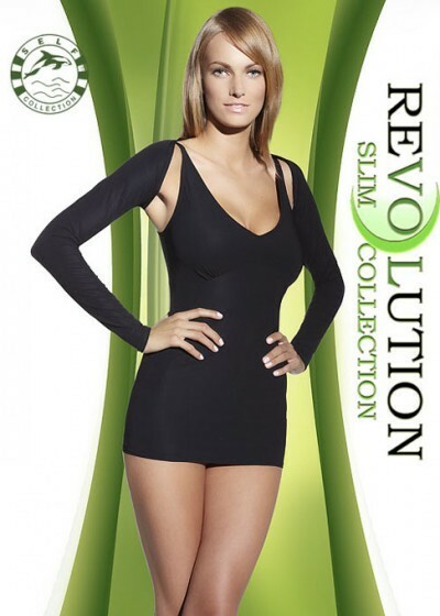 Zeštíhlující bolerko Self - F 006 - M/L - černá