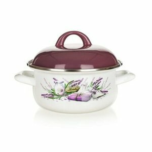 Banquet LAVENDER smaltovaný kastrol 16 cm, pr. 16 cm