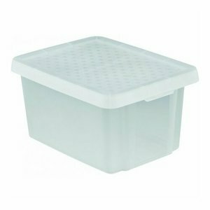 Curver Úložný box Essentials s víkem 16 l, čirá, 16 l