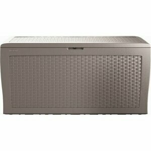 Keter Zahradní úložný box Samoa Rattan cappuccino 270 l, 117 x 57 x 45 cm