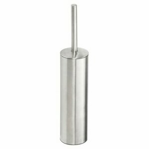 SAPHO XS300 X-Steel WC štětka černá nástěnná / na postavení, broušený nerez