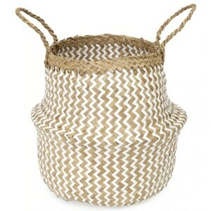 Compactor Přírodní košík z mořské trávy a papíru Belly S, skládací, 27 x 26 cm, S