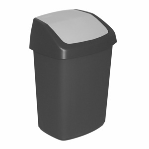 Curver Odpadkový koš Swing 25 l, černá, 25 l