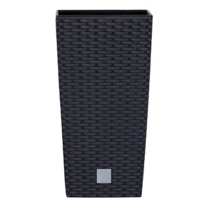 Prosperplast Obal RATO SQUARE antracit 17x17x32,4 cm, S