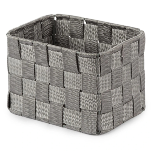 Úložný organizér do zásuvky Compactor TEX vysoký - 19 x 14 x 13 cm, šedý