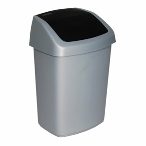 Curver Odpadkový koš Swing 25 l, šedá, 25 l