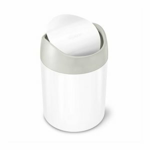 Simplehuman odpadový koš na stůl MINI 1,5 l, bílá