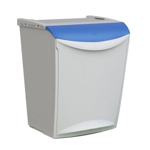 Denox Ekosystem odpadkový koš na tříděný odpad 25 l, modrý - papír