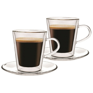 Maxxo Lungo 2dílná sada termo sklenic, 220 ml
