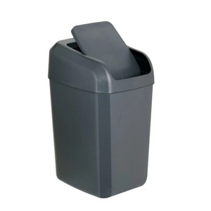 Denox Troya odpadkový koš 15 l, antracitový, 15 l