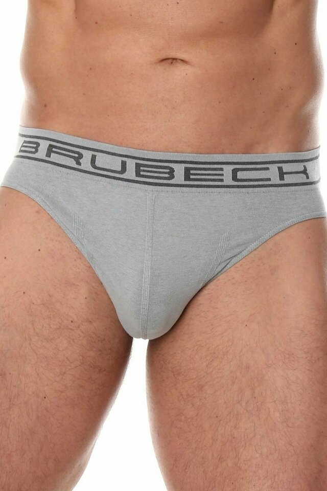 Pánské slipy 00290A grey - BRUBECK