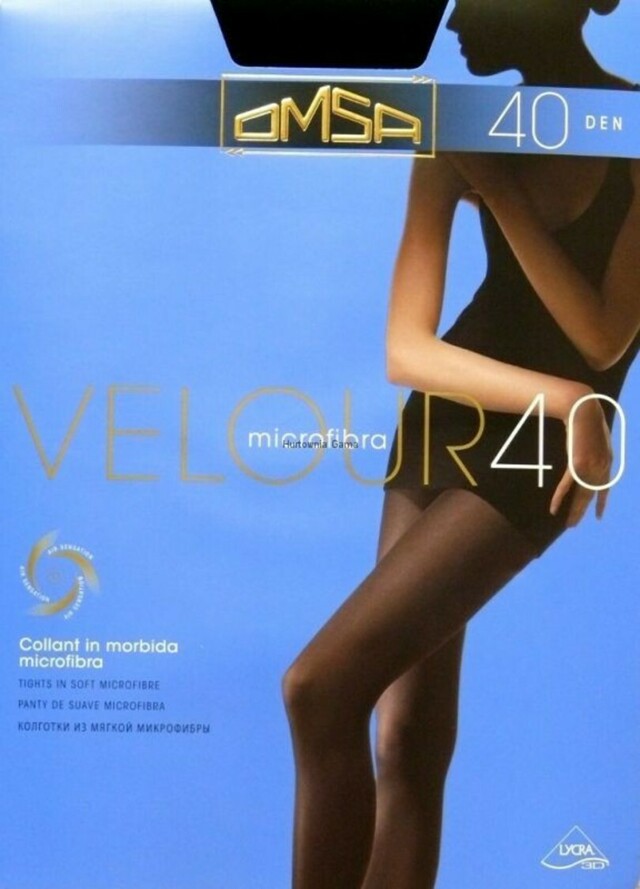 Dámské punčochové kalhoty Velour 40