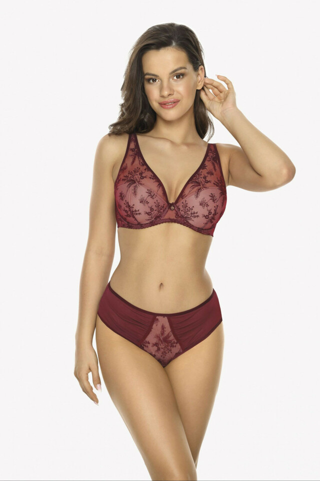 Podprsenka Jenny 1032 Tempting Burgundy - Gaia - 75 D